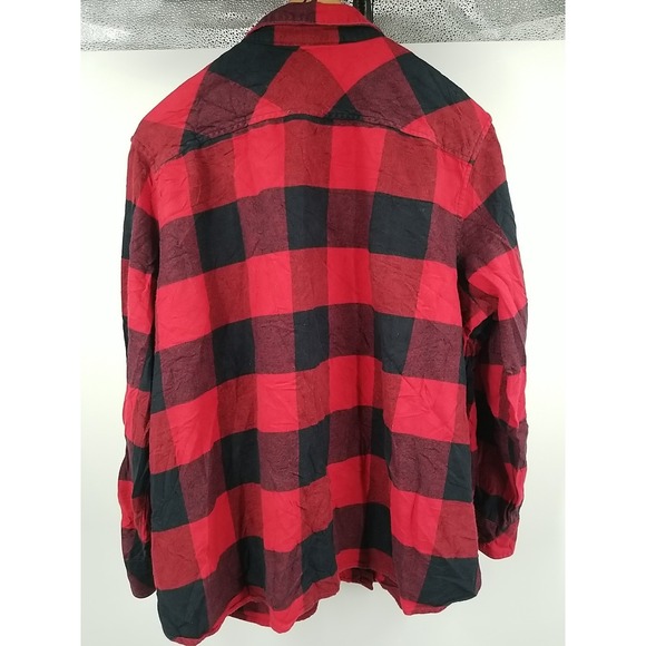 Natural Reflections Womens Long Sleeve Flannel Shirt 2X‎ - Picture 5 of 5